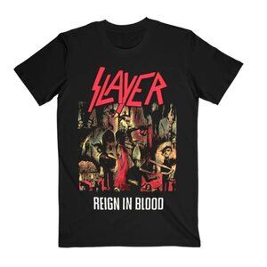 The Slayer Reign In Blood Retro Metal Band Collector Classic Album Graphic 05